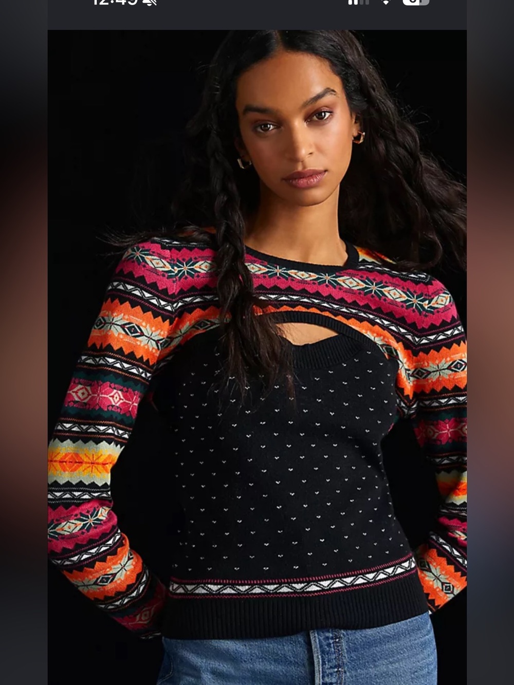 Anthropologie Maeve Shrug Pullover Sweater - Picture 2 of 8
